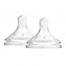 Dr. Brown's Natural Flow Anti-Colic Nipple Θηλές Σιλικόνης Γρήγορης Ροής Επίπεδο 4 9m+ 2τεμ. 