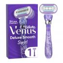 Gillette Venus Deluxe Smooth Swirl Γυναικεία Ξυριστική Μηχανή με 1 Ανταλλακτική Κεφαλή