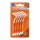 Intermed Ergonomic InterBrush Μεσοδόντια Βουρτσάκια Πορτοκαλί Size 1 (0,45mm) 5τεμ.