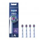 Oral-b Pro 3D White Ανταλλακτικές Κεφαλές Ηλεκτρικής Οδοντόβουρτσας 4τεμ.