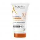 A-Derma Exomega Control Μαλακτική Αντηλιακή Φροντίδα SPF50+ 150ml