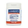 Lamberts Vitamin D3 4000iu 120 κάψουλες
