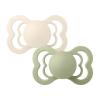 Bibs Supreme Silicone Size 2 Πιπίλες Σιλικόνης 6+ m Ivory/Sage 2τμχ