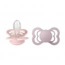 Bibs Supreme Silicone Size 2 Πιπίλες Σιλικόνης 6+ m Blossom/Dusky Lilac 2τμχ