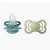 Bibs Supreme Silicone Size 2 Πιπίλες Σιλικόνης 6+ m Island Sea/Sage 2τμχ