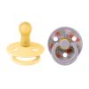 Bibs Liberty Colour Natural Rubber Round Size 2 Πιπίλες Σιλικόνης Καουτσούκ Στρογγυλές 6+m Strawberries/Cream 2τμχ