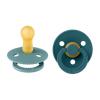 Bibs Colour Natural Rubber Round Size 2 Πιπίλες Καουτσούκ Στρογγυλές 6+m Island Sea/Forest Lake 2τμχ