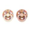 Bibs Liberty Colour Natural Rubber Round Size 1 Πιπίλες Καουτσούκ Στρογγυλές 0+m June Blossom Blush Mix 2 τμχ