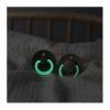 Bibs Colour Glow Natural Rubber Round Size 2 Πιπίλες Καουτσούκ Στρογγυλές Νύχτας 6+m Iron/Baby Blue 2 τμχ