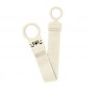 Bibs Pacifier Loop Clip Ivory Κλιπ Πιπίλας  Ιβουάρ 1τμχ