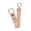 Bibs Pacifier Loop Clip Blush Κλιπ Πιπίλας  Ροζ 1τμχ