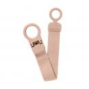 Bibs Pacifier Loop Clip Blush Κλιπ Πιπίλας  Ροζ 1τμχ