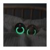Bibs Colour Glow Natural Rubber Round Size 2 Πιπίλες Καουτσούκ Στρογγυλές Νύχτας 6+m Blush/Woodchuck 2τμχ