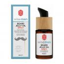 Vican Wise Men Beard Jelly Oil Spicy Λάδι Για Γένια &  Μαλλιά Με άρωμα Κάρδαμου & Bitter Orange 30ml
