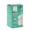 Philips Avent Natural Response Pure Glass Γυάλινο Μπιμπερό με Βαλβίδα Κατά των Κολικών & Θηλή Σιλικόνης 0-3m 120ml