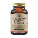 Solgar Magnesium Citrate Powder Συμπλήρωμα Διατροφής με Κιτρικό Μαγνήσιο σε Σκόνη 108gr