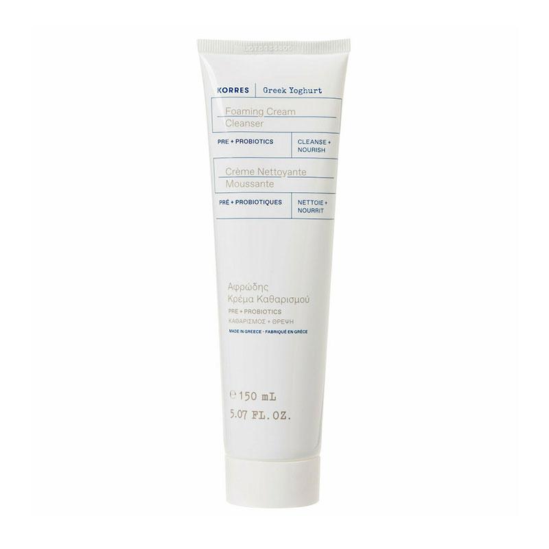 Korres Greek Yoghurt Foaming Cream Cleanser Αφρώδης Κρέμα Καθαρισμού 150ml