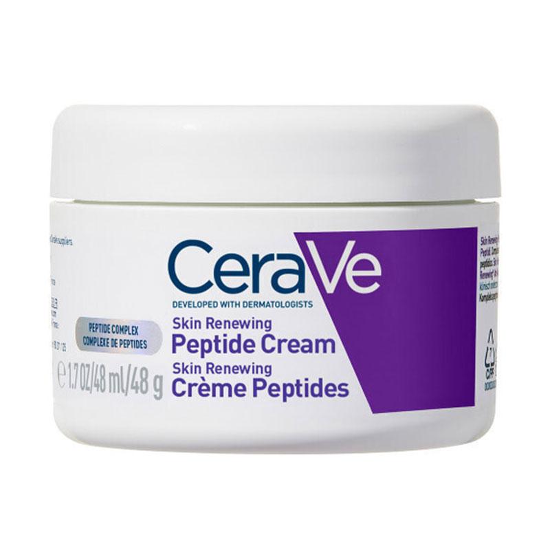 Cerave Skin Renewing Peptide Cream  Κρέμα Προσώπου Νύχτας Σύσφιξης & Ανάπλασης 48gr