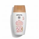 Apivita Bee Sun Safe Daily Age Repair Αντηλιακή Κρέμα Προσώπου για Ρυτίδες & Πανάδες Spf50 με Χρώμα 50ml
