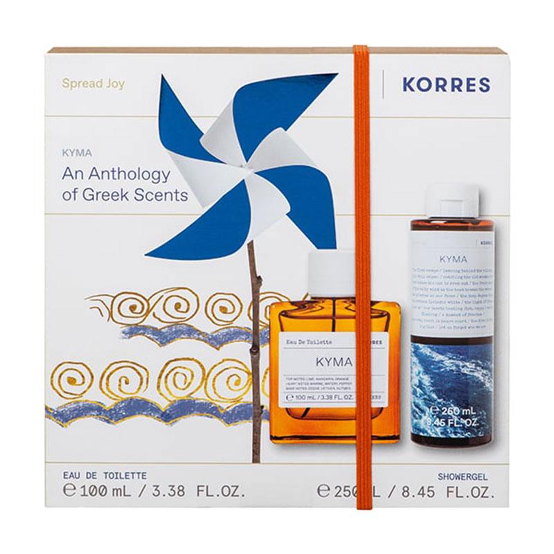 Korres Set Kyma Eau de Toilette Ανδρικό Άρωμα 100ml & Shower Gel 250ml