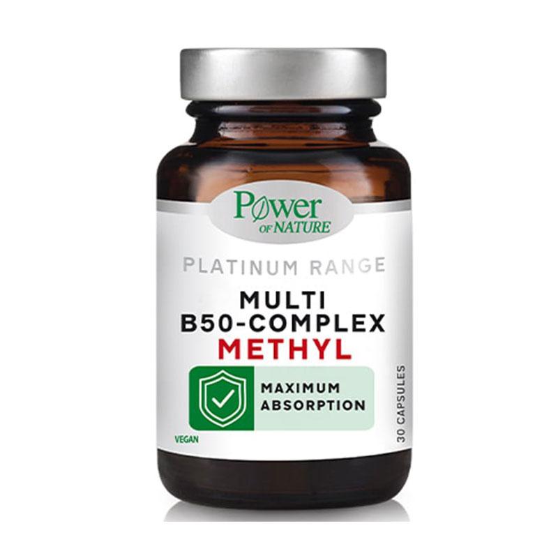 Power Health Platinum Range Multi B50-Complex Methyl 30caps