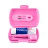 Curaprox Kids Travel Set Ροζ με Οδοντόβουρτσα Ταξιδίου 1 τμχ & Οδοντόκρεμα Καρπούζι 10ml & Μεσοδόντια Βουρτσάκια 2 τμχ