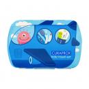 Curaprox Kids Travel Set Γαλάζιο με Οδοντόβουρτσα Ταξιδίου 1 τμχ & Οδοντόκρεμα Μέντα 10ml & Μεσοδόντια Βουρτσάκια 2 τμχ