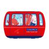 Curaprox Kids Travel Set Κόκκινο με Οδοντόβουρτσα Ταξιδίου 1 τμχ & Οδοντόκρεμα Καρπούζι 10ml & Μεσοδόντια Βουρτσάκια 2 τμχ