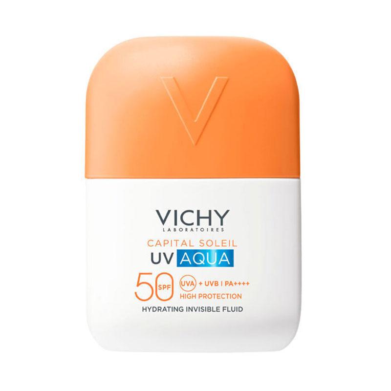 Vichy Capital Soleil UV Aqua Hydrating Invisible Fluid Λεπτόρρευστο Ενυδατικό Αντηλιακό Προσώπου Spf50 50ml