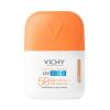 Vichy Capital Soleil UV Aqua Hydrating Invisible Fluid Tinted Λεπτόρρευστο Ενυδατικό Αντηλιακό Προσώπου Με Χρώμα Light Spf50 ...