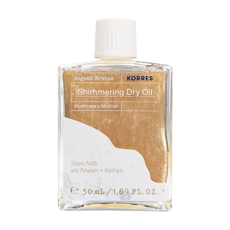 Korres Aegean Bronze Shimmering Dry Oil Ξηρό Λάδι για Λάμψη & Θρέψη 50ml