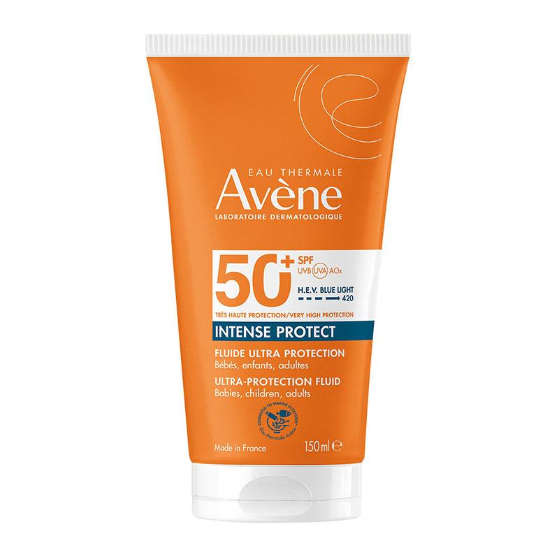 Avene Intense Protect Αντηλιακό για Ευαίσθητο Δέρμα για Πρόσωπο & Σώμα Χωρίς Άρωμα SPF50+ 150ml