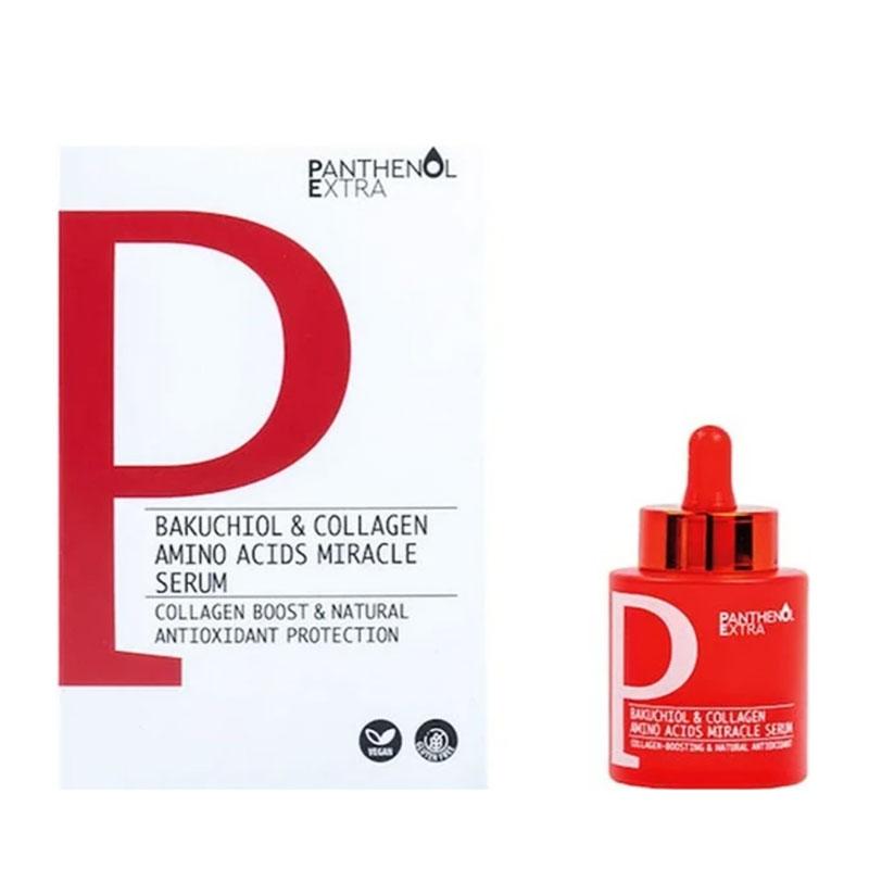 Panthenol Extra Bakuchiol & Collagen Amino Acids Miracle Serum Ορός Αντιγήρανσης & Ενυδάτωσης με Κολλαγόνο, Αμινοξέα & Μπακου...