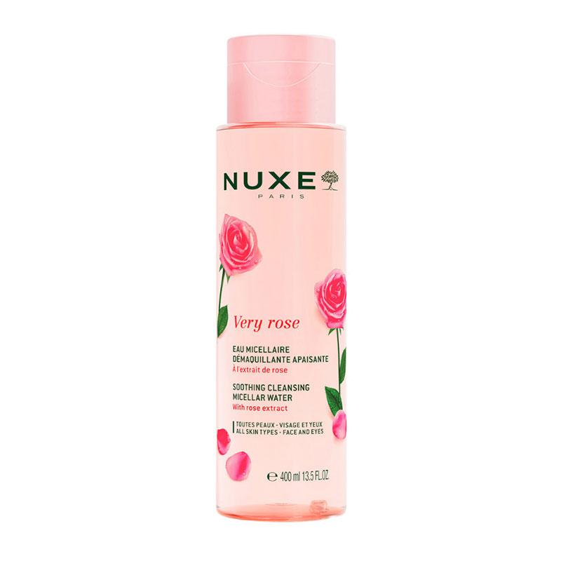 Nuxe Very Rose Micellar Water Απαλό Μικυλλιακό Νερό Καθαρισμού Πρόσωπο & Μάτια 400ml