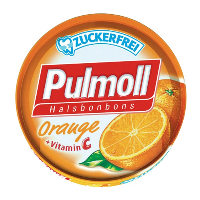 Pulmoll Καραμέλες με Πορτοκάλι & Βιταμίνη C 45gr
