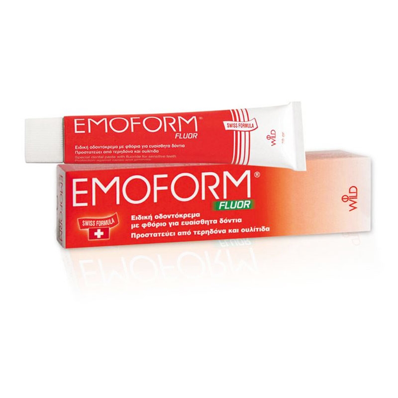Emoform Fluor Οδοντόκρεμα Με Φθόριο Για Ευαίσθητα Δόντια 50 ml