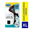 Scholl Light Legs Καλσόν Διαβαθμισμένης Συμπίεσης Μαύρο 60 Den Μέγεθος XL
