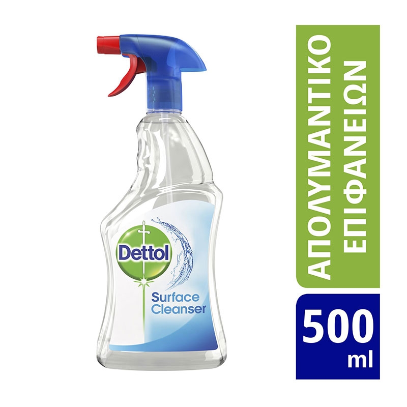 Dettol Spray Διάφανο για Επιφάνειες 500ml