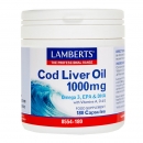Lamberts Cod Liver Oil 1000mg 180 caps