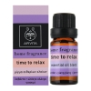 Apivita Time to Relax Essential Oil Blend Μίγμα Αιθέριων Ελαίων 10ml