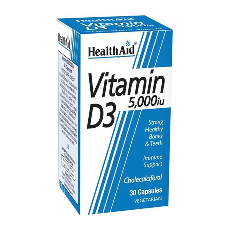 Health Aid Vitamin D3 5000iu 30Caps