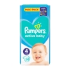 Pampers Active Baby Maxi No 4 (9-14kg) 58τεμ.