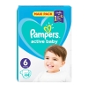 Pampers Active Baby Maxi Pack No 6 (13-18kg) 44τεμ.