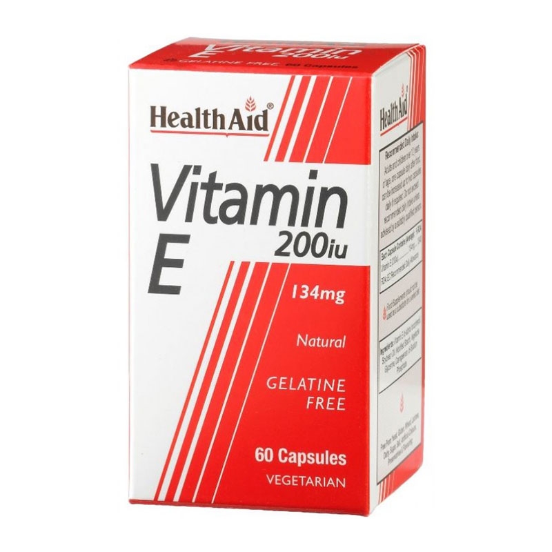 Health Aid Vitamin E 200 iu 134mg 60 caps