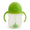 Munchkin Tip & Sip Straw Cup Παιδικό Κύπελλo Πράσινο 6m+ 207ml 1τεμ.