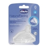 Chicco Θηλή Σιλικόνης Natural Feeling Αργής Ροής 0m+ 1τεμ.