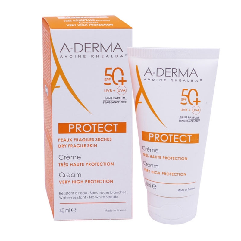 Солнцезащитный крем для лица 40. А-дерма Протект крем солнцезащитный spf50+. Солнцезащитный крем SPF 50 Derma. Spf50+ a-Derma protect Crème SPF 50+. A Derma protect ad SPF 50.