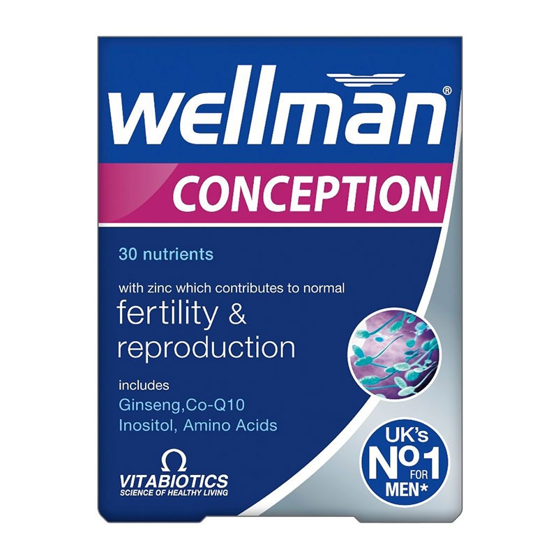 Vitabiotics Wellman Conception 30 Ταμπλέτες