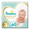 Pampers Πάνες Premium Care Jumbo No 3 (6-10kg) 60τεμ.