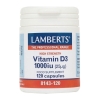 Lamberts Vitamin D3 1000iu 120 Κάψουλες